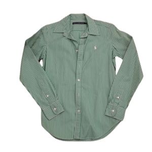 Ralph Lauren Green and white blouse